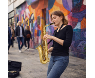 MusicMate Saksofon Altowy Es MM-D100 AmberTone - 1588235 - zdjęcie 17